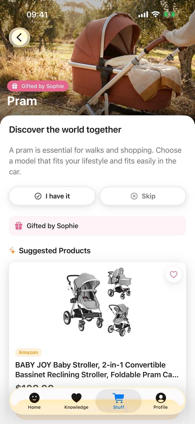 Novamilli product recommendation